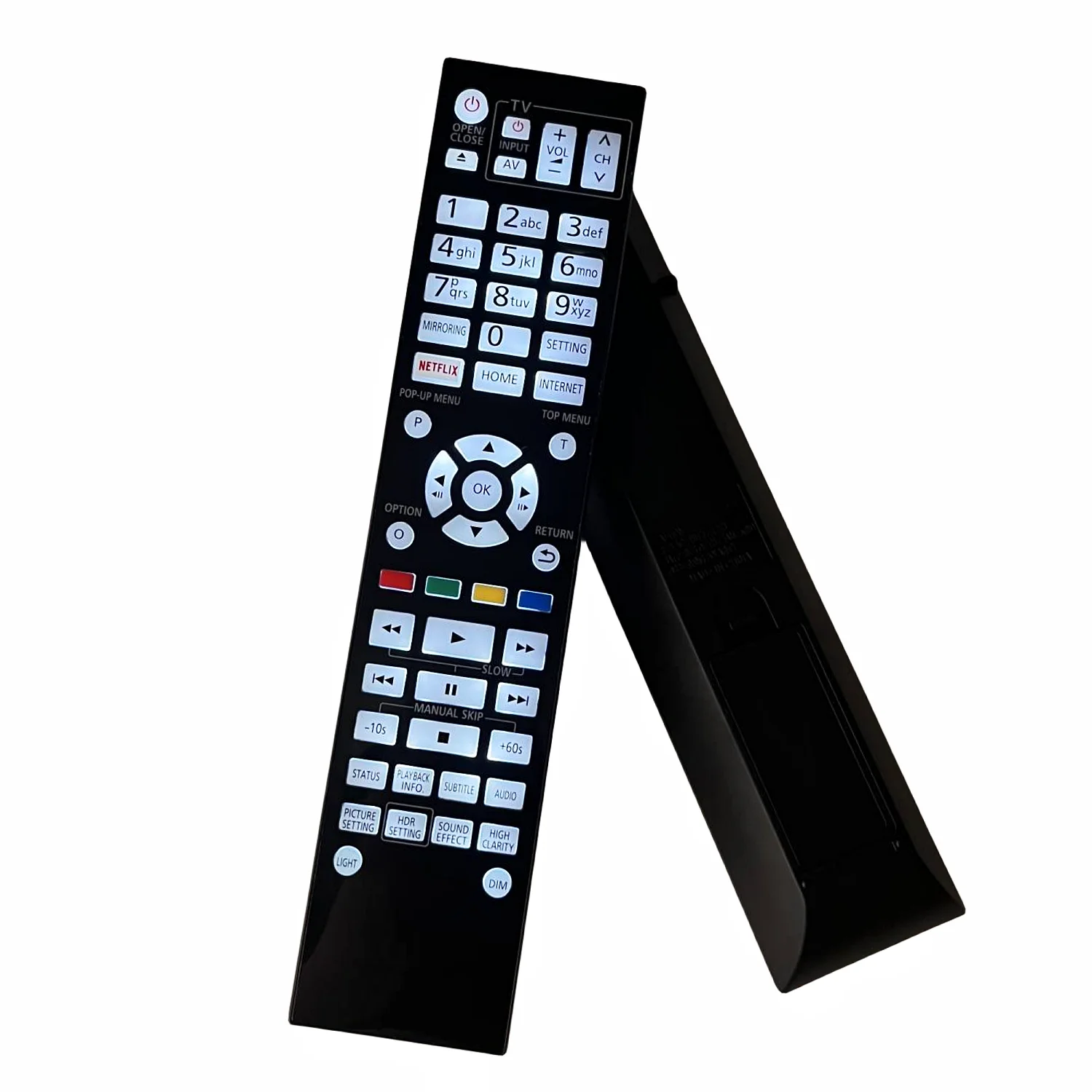 Nuovo Telecomando Adatto Per Lettore Disco Blu-Ray Panasonic 4K Dp-Ub150 Dp-Ub159 Dmp-Ub300 Dmp-Ub310 Dp-Ub320