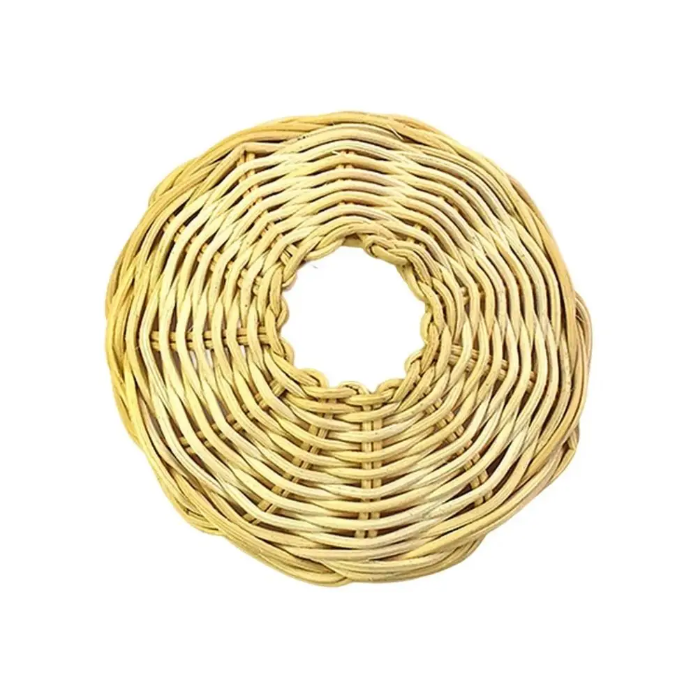 Description Picture 5 of itemRustic Rattan Lamp Shade Retro Style Classic Handwoven Chandelier Shade Lampshade Exquisite Vintage Hanging Light Cover Bedroom