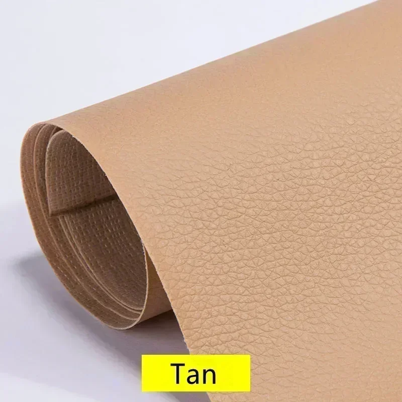Self-Adhesive PU Leather Fabric for Interior Repair and DIY Renovation