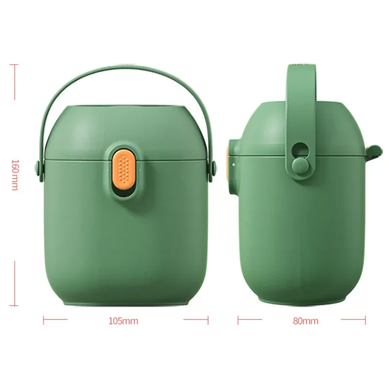 Portable Baby Food Storage Box Cereal Infant Milk Powder Box Fruit Snacks Feeding Container milk powder storage box