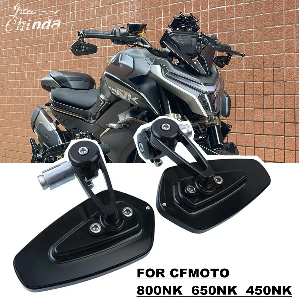 Motorcycle Mirror Conversion CNC Handlebar Mirror For CFMOTO 800NK 800 NK 800nk 800 nk