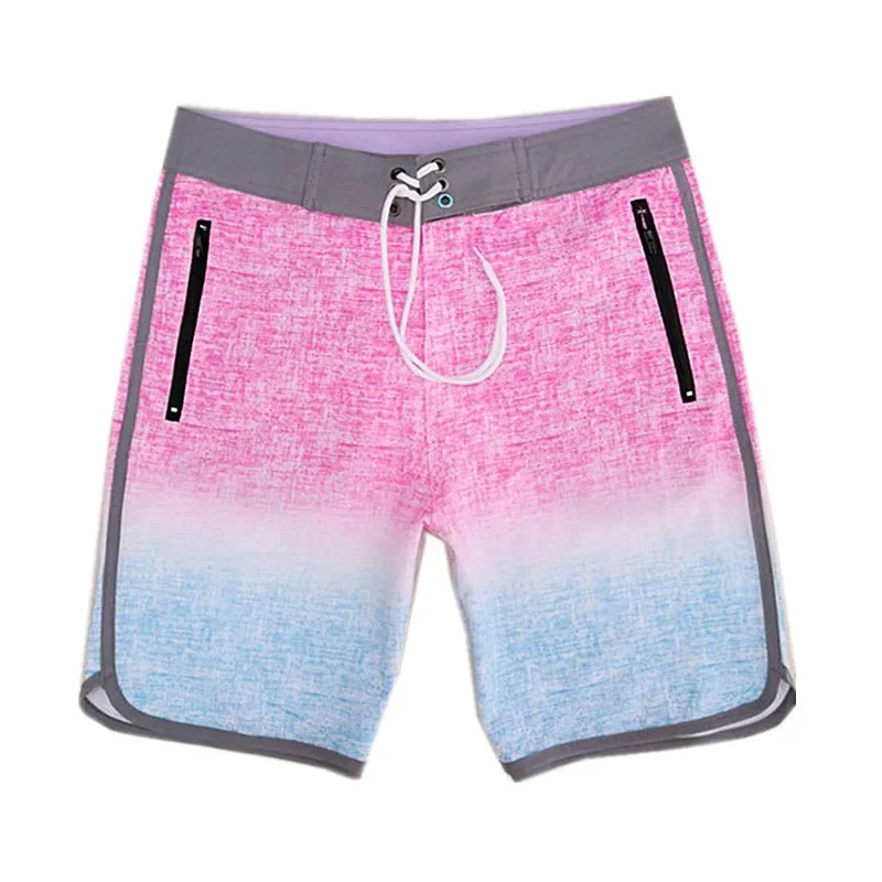 New Four sided Elastic Anti splash Beach Pants for Men - No Logo Light Board Sports Surfing Shorts Can be added as a brand 5