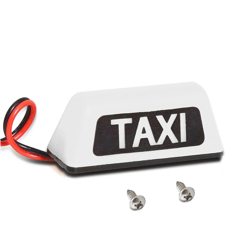 TAXI Car Roof Light Universal For RC Car 1/10 RV 1/8 Climbing Vehicle Off-Road Vehicle DIY Retrofit RC R160