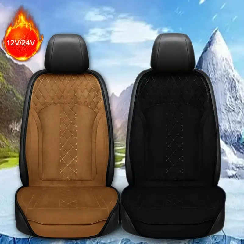 

Heated Car Seat Cushion Universal Auto Electric Heating Mat Winter Pad Cover for Automobile vehicle SUV High Quality Accessories