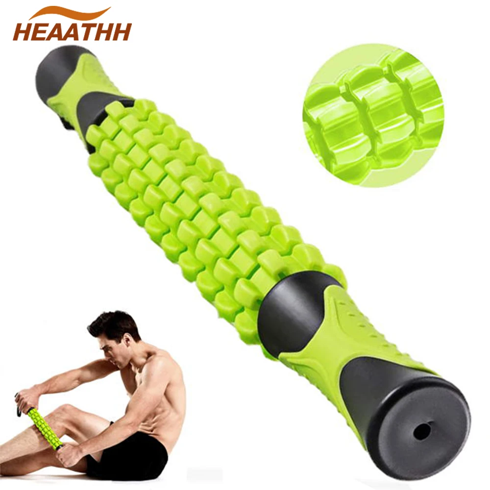 Muscle Roller Massage Stick for Athletes, Body Massager Soreness, Cramping Pain Tightness Relief Helps Legs Back Recovery Tools foot massager roller massage ball relief plantar fasciitis deep tissue acupresssure recovery back leg hand tight muscle relax