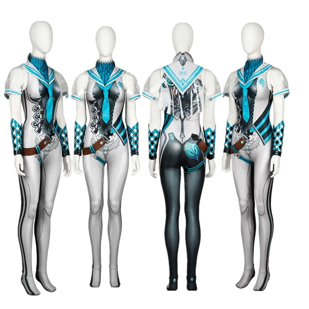 

Женский костюм для косплея ЭВА для взрослых, комбинезон для ролевых игр со звездными лезвиями, накидка, маскировка, наряды для Хэллоуина, карнавала, женский костюм