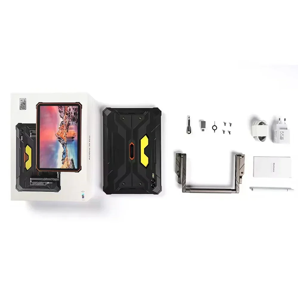 Blackview Active 10 Pro 5G Rugged Tablet 11 Inch FHD+ MTK 7300 30000mAh Large Battery 12GB 256G/512GB 108MP Camera Tablets Pad