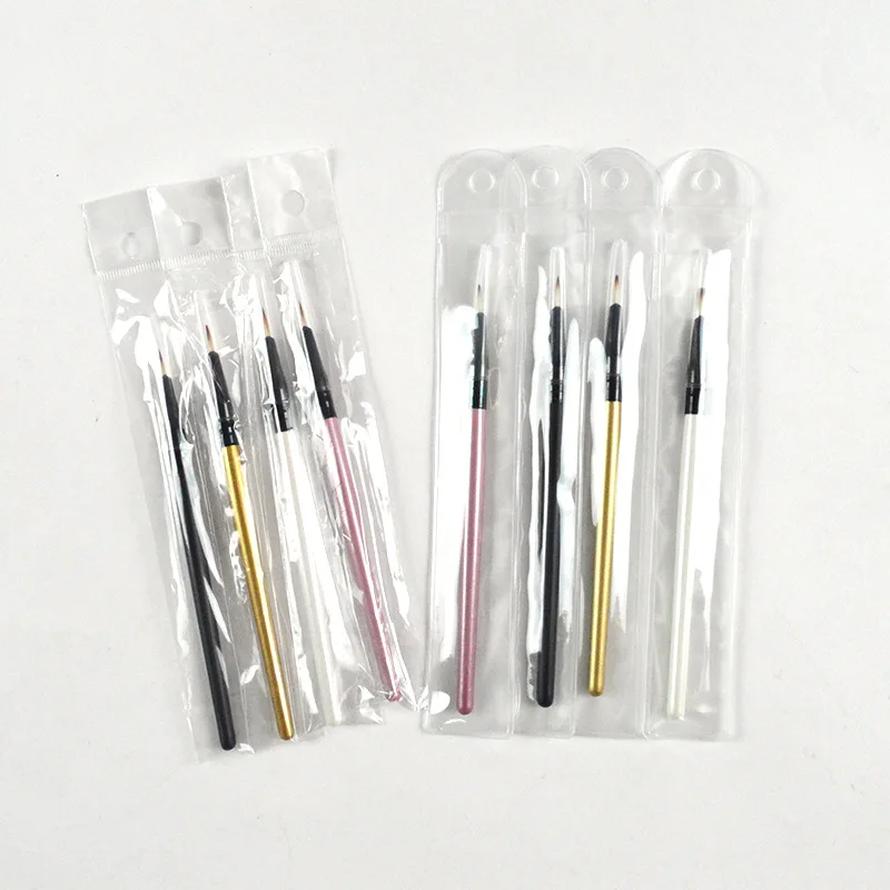Popular Eyeliner Thin Brush Easy to Use Makeup Eyeliner Brush for Water Activated Liners 5