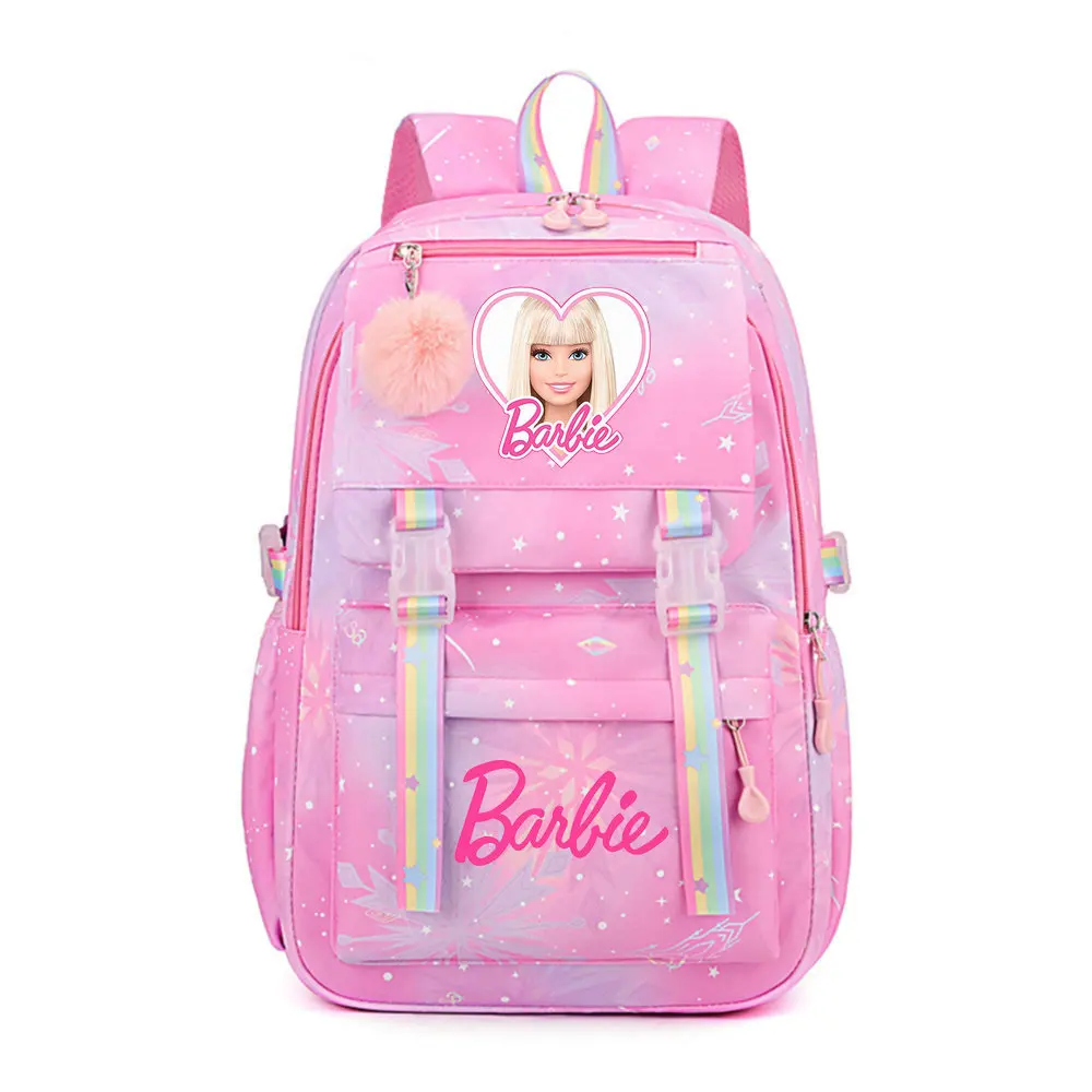 Children Backpack Barbie Boy Girl Kids School Book Bags Canvas Travel Laptop Backpack