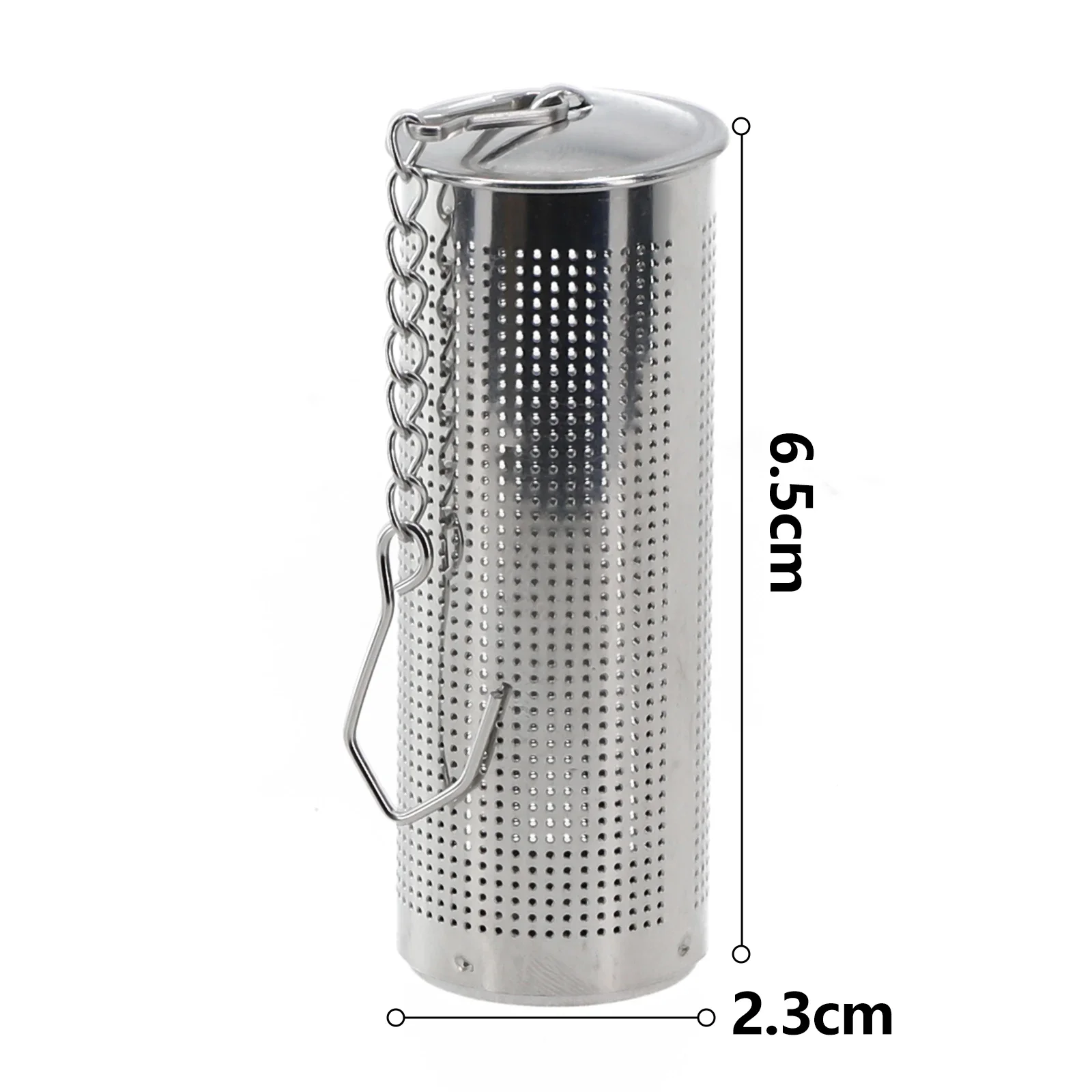 Tea Infuser Tea Strainer Tea Filter Tea Ball Strainers Stainless Steel Mesh Filters Infuser Chain Hook Rust Resistant For Braised Soup Make Tea Spice Ball Infuser