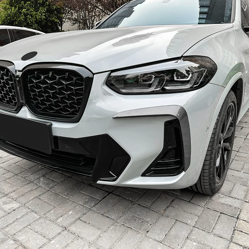 

For Bmw X3 X4 G01 G02 M Sport Lci 2022+ Front Windblade Car Trim Modification