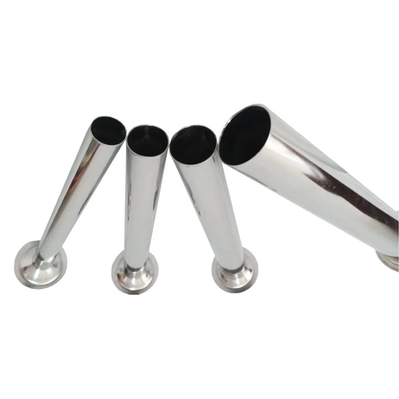 3 Sizes Sausage Stuffer Tubes Stainless Steel Grinder Stuffer Filling Tubes For Sausage Stuffling 1.5cm, 2.2cm, 3.1cm, 3.8cm