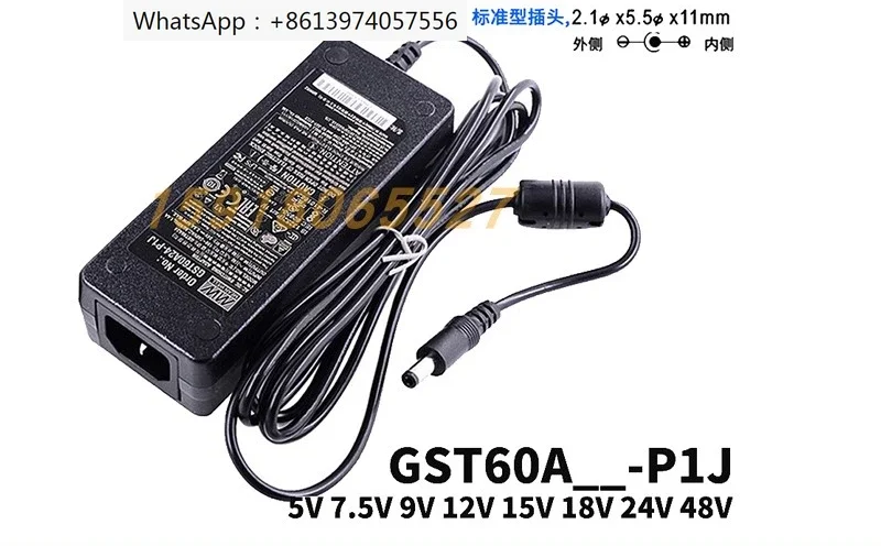 

Mingwei Switching Power Adapter Efficient and Reliable Industrial GST60A24/A12-P1J 7.5V18A