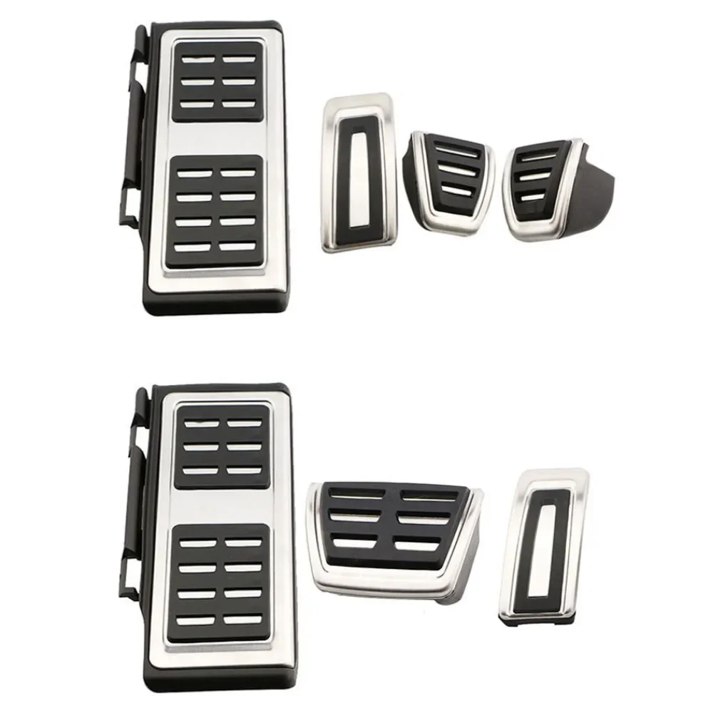 Car Pedals LHD Stainless Steel for Audi Q2 2016 Gas Brake Foot Rest Pedal Pad Cover Accessories