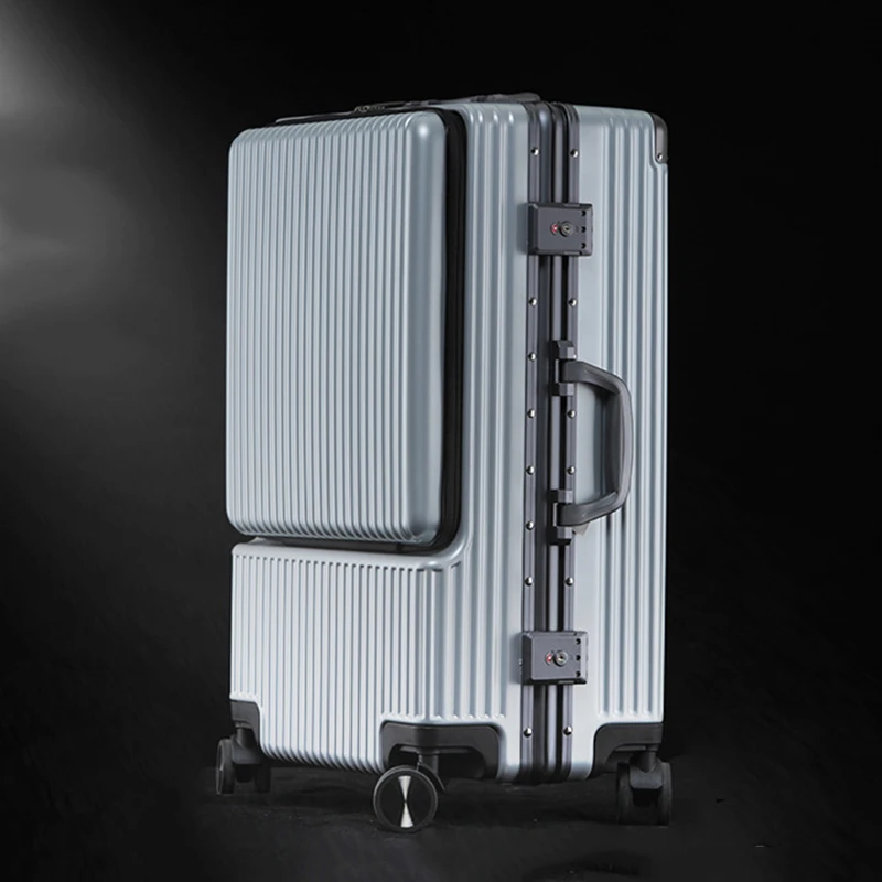 S555f480f7505420ea0e2217761a58d79m Large-capacity Suitcase Password Box Luggage Travel Men's Universal Wheel Trolley Gift Bag Student School Trunk Mallzona