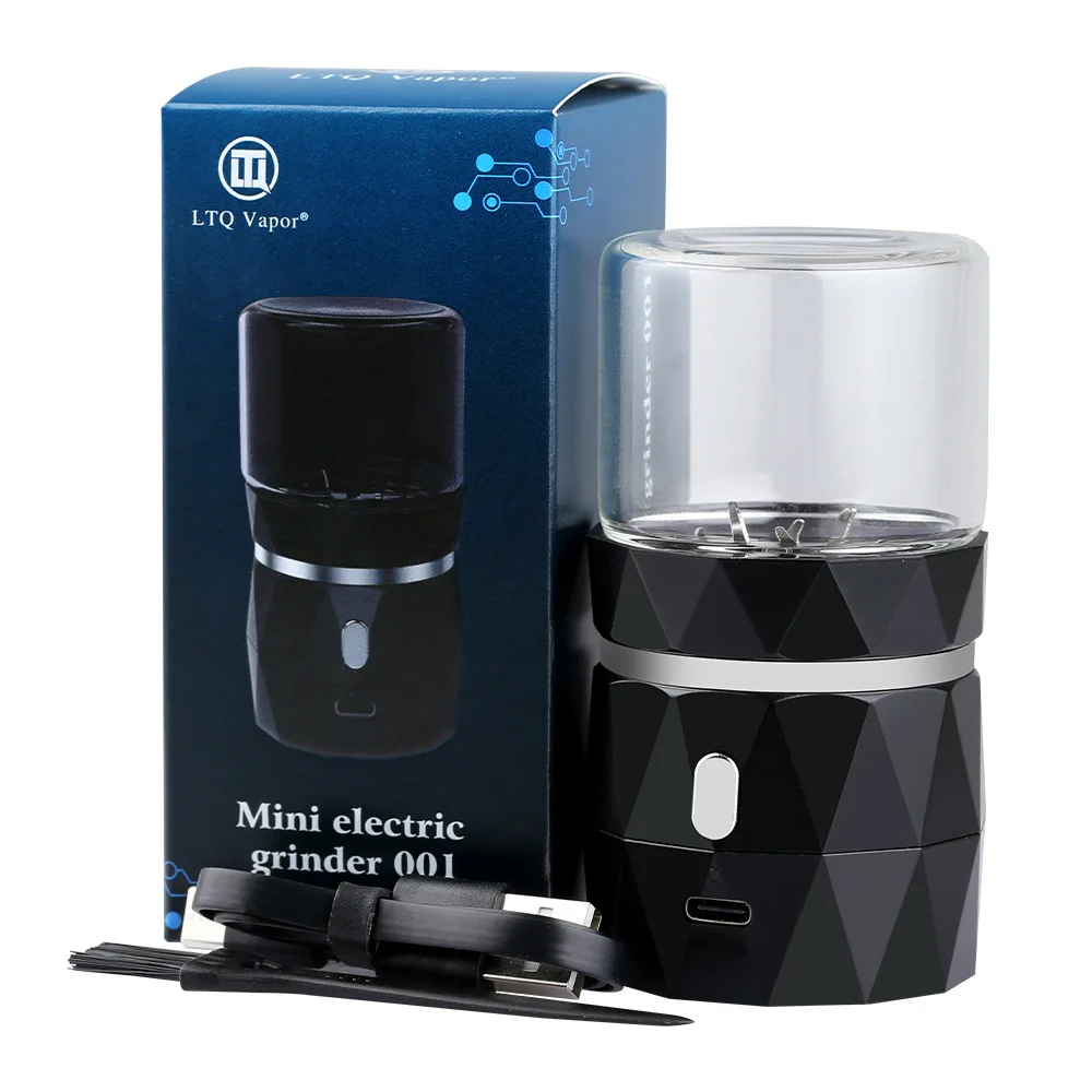 Evilsmoking Ltq Mini Tabacco Smoke Herb Grinder Macinacaffè Elettrico Portatile In Acciaio Inossidabile Per Accessori Per Fumatori