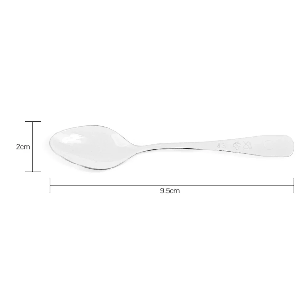 Disposable Dessert Spoons 100PCS Mini Clear Plastic Flatware Appetizer Jelly Ice Cream Scoop