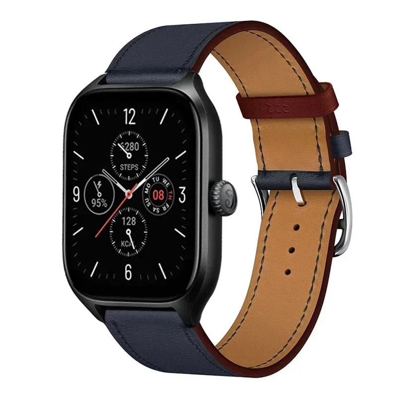 Elegant Leather Watch Band - Premium Sport Strap 20mm/22mm