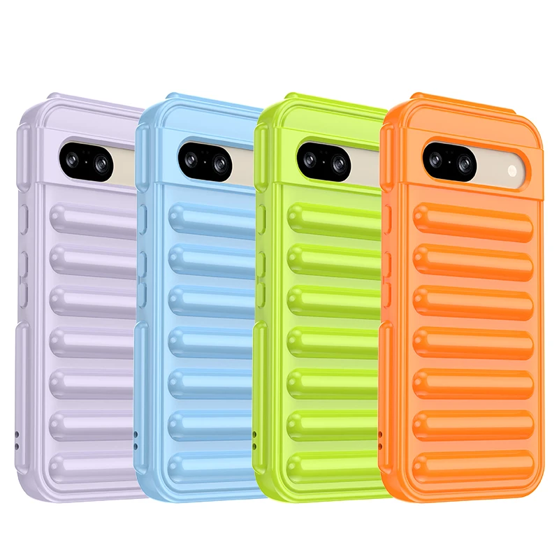Transparent Candy Color Phone Case - Durable TPU Silicone Shockproof Protection Cover