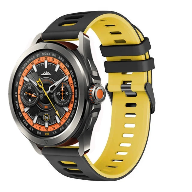 Universal 22mm & 20mm Silicone Smartwatch Strap - Premium Wristband Bracelet