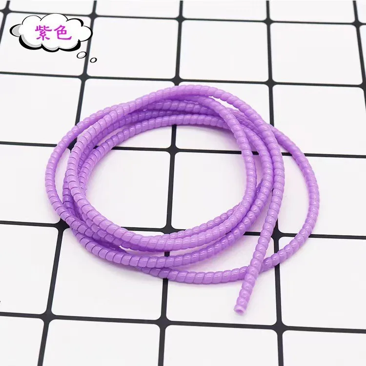 1.6m 케이블 보호 와인더 USB 충전 데이터 케이블 와이어 보호 커버 데이터 코드 보호 케이블 정리기