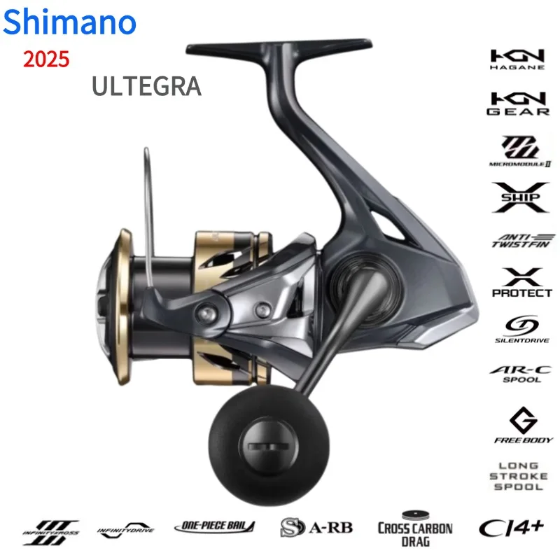 釣りリールセット ULTEGRA 5000 BIOMASTER 1000 5個 2025 NEW SHIMANO ULTEGRA 1000-5000 Fishing Spinning Reels G