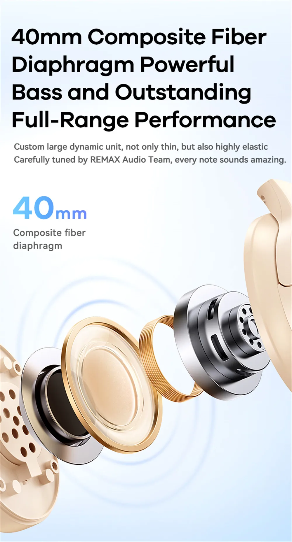 Remax RB-900HB ANC Wireless Headphone description image 8