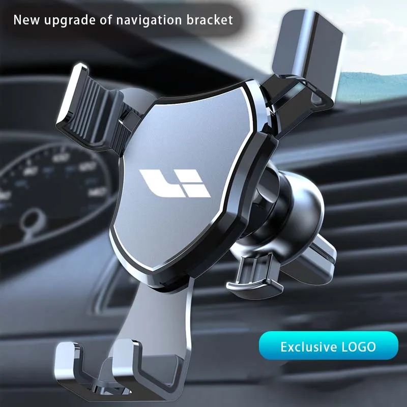 

Car Air Outlet GPS Phone Holder Mount 360° Rotating For LEADING IDEAL Li Auto Inc ONE L9 L7 L8 Accessories 2022 2023 2024 Logo