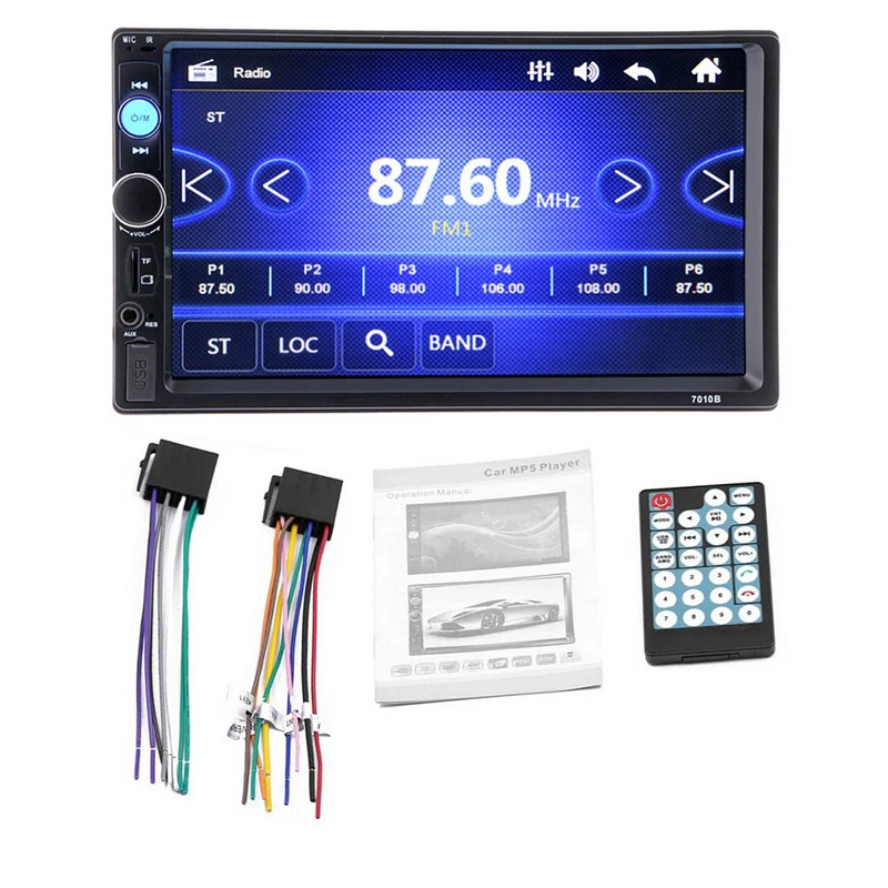 Radio para coche MP5 MP5-7036UM 7 2Din Radio del coche Bluetooth Pantalla  táctil - Autoradios - Los mejores precios