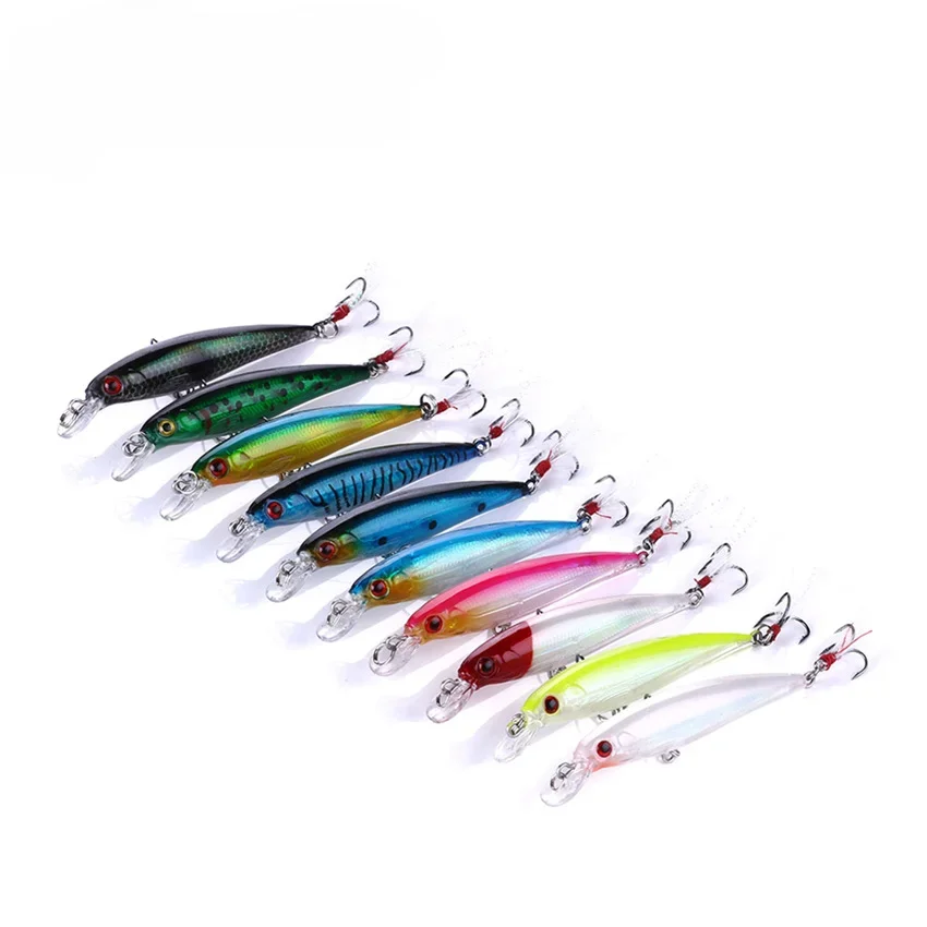 

1PCS Minnow Fishing Lure 90mm 8g Sinking Hard Bait Wobbler Jig Bait Crankbait Carp Striped bass Pesca Fishing tackle SwimBait