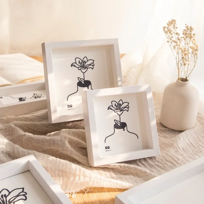 Photo Frame 6 7 8 Inches A4 Wall-mounted Square