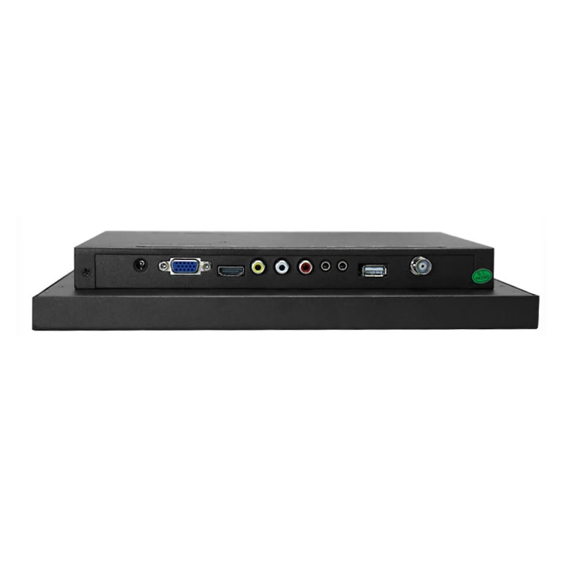12인치 산업용 저항성 터치스크린 모니터 1024x768 LCD 디스플레이 VESA 마운트 HDMI VGA BNC AV USB 키오스크 POS 시스템용
