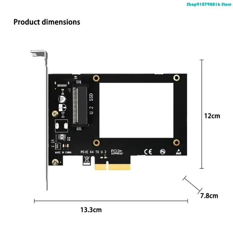 보안 장착 하드웨어를 포함하는 YOU.2 NVMe 장치용 76HD 자동 감지 PCIe 슬롯 링크