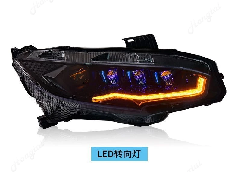 مصابيح ليد تعمل بالنهار مصابيح أمامية ، هوندا سيفيك