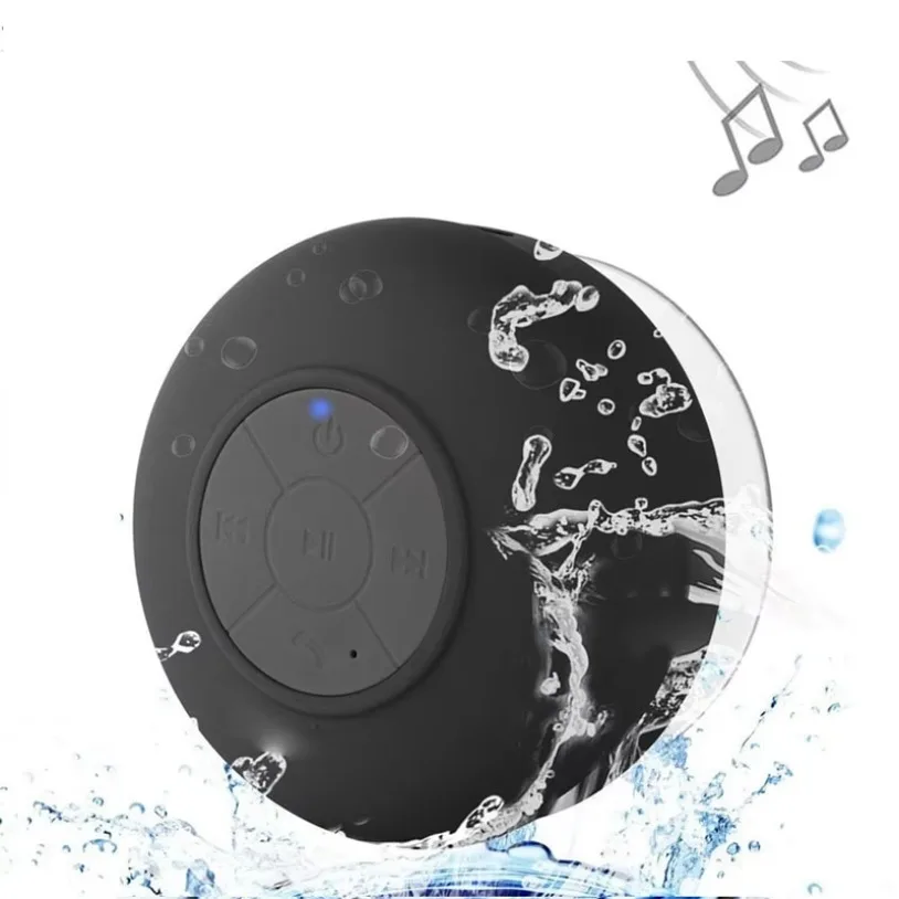 Mini Bluetooth Speaker Shower Subwoofer Waterproof Handsfree ...