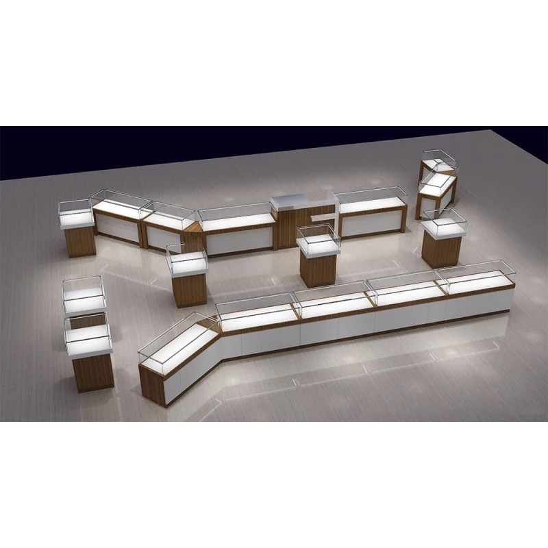 

custom.Funroad August Sales Promotion Jewelry Counter Jewelry Store 3D Design Display Retailable
