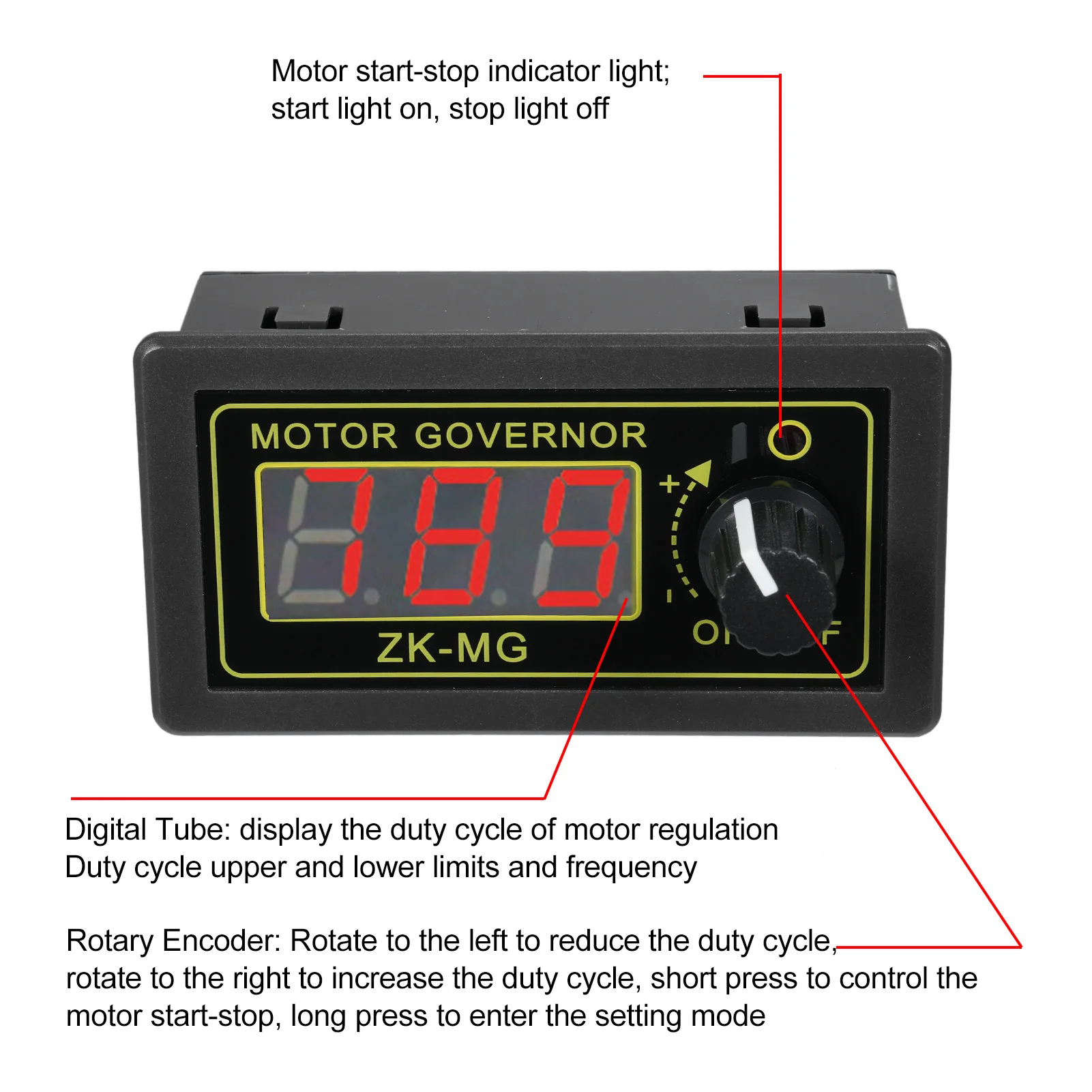 PWM DC Motor Speed Controller Switch PWM Motor Driver DC 5-30V 150W Adjustable Speed Regulator with Variable Rotary Switch dc motor speed controller motor speed controller
