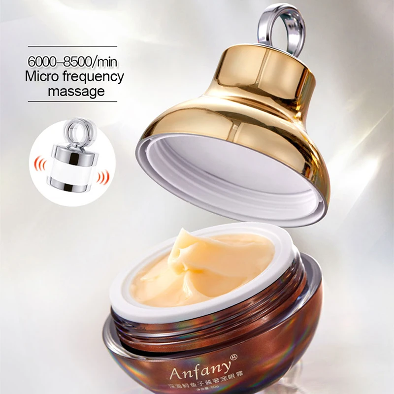 

Caviar Electric Eye Cream Infrared Firming Smoothing Fine Lines Dark Circles Eye Bags Vitamin E Eye Care Essence 6000-8500Times