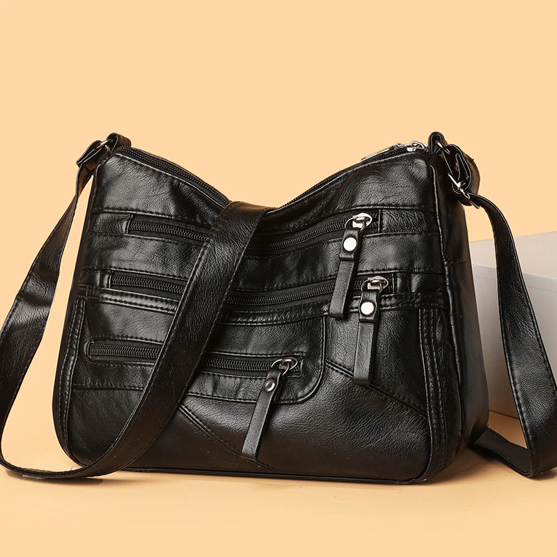 Women's crossbody bag, adjustable shoulder strap, zipper closure, crossbody bag, suitable for travel and leisure