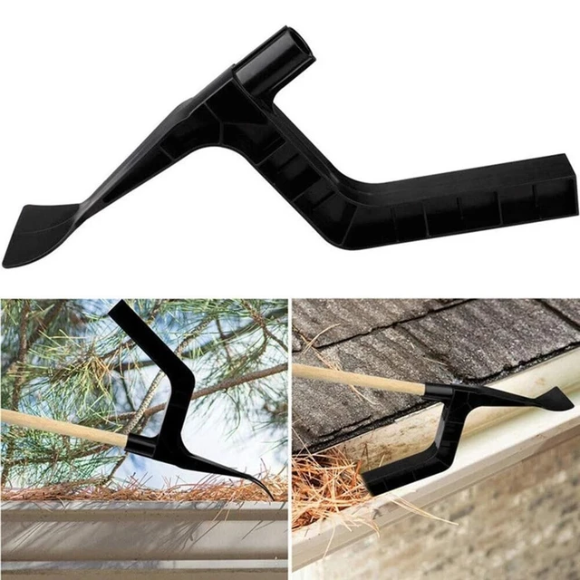Tetőtisztító Horog Ergonómikus Tisztító Szerszám Kanál Tető Mosogató Tisztítószerszáma Kertre És Vízforraló Városára Alkalmas