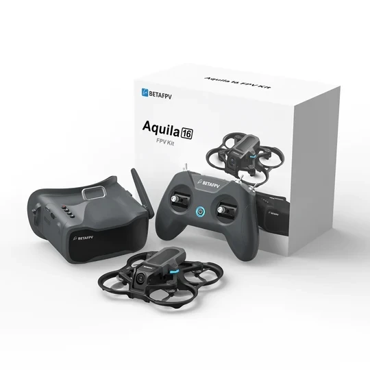 

Комплект для квадрокоптера BETAFPV Aquila16 FPV, бесщеточный радиопередатчик ELRS 2,4G FPV Dorne w/ VR03, VTX, радиопередатчик 2 SE, 25-350 мВт