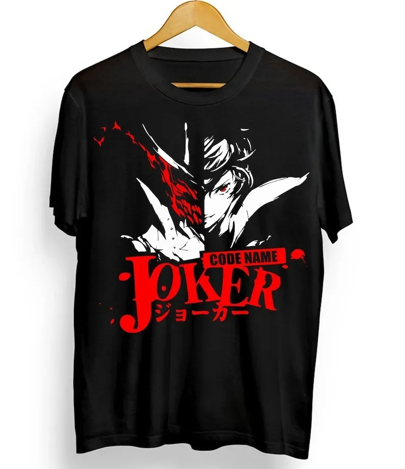 

Joker Persona T-shirt/ Persona Game Joker design shirt/ Persona Joker T-Shirt/ Unisex Jersey Short Sleeve Tee