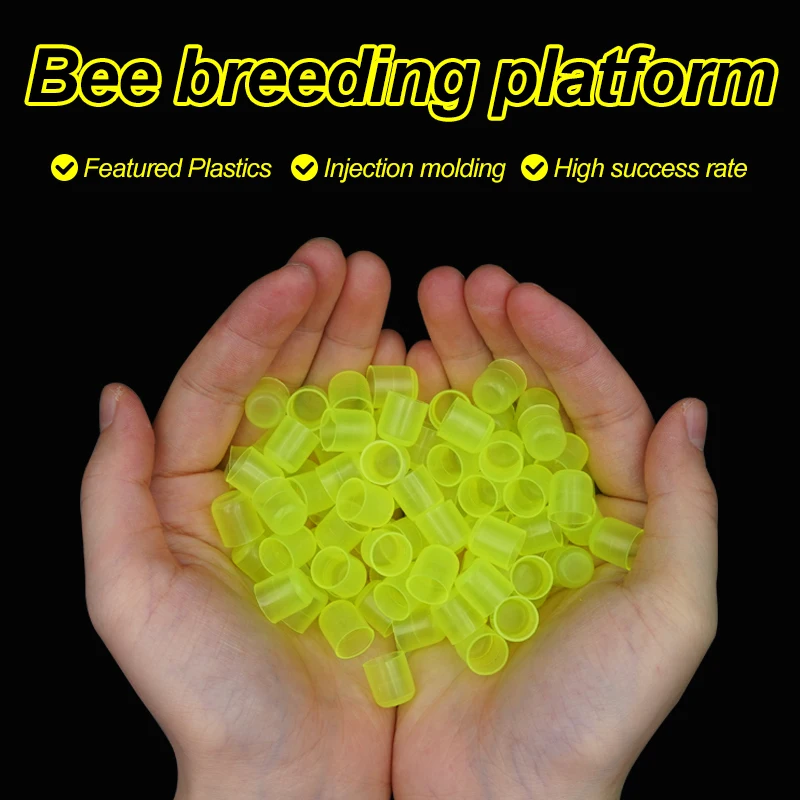 360 Pezzi Di Plastica Verde Apicoltura Queen Cell Cups Pappa Reale Nicot Cups Allevamento Catcher Sistema Di Prodotti Forniture Apicultura