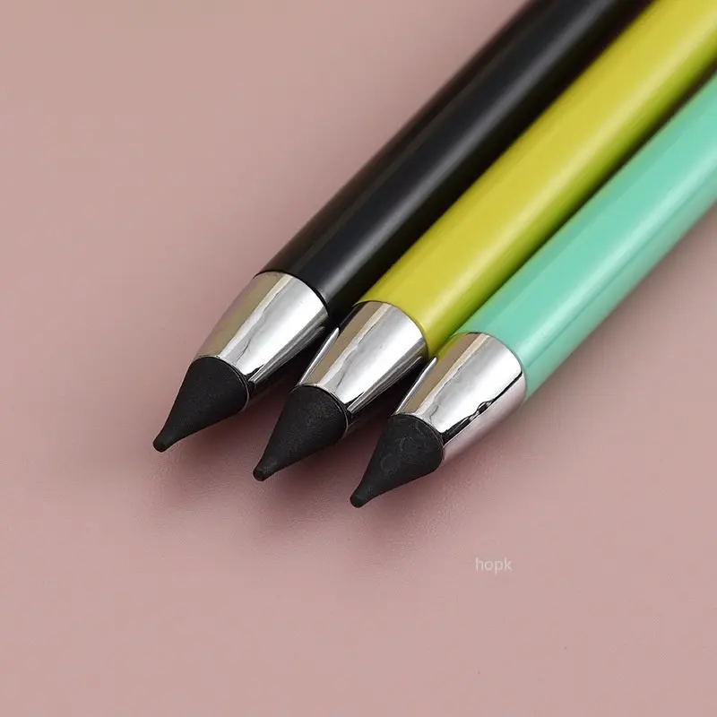 HB Macaron Everlasting Pencil Unlimited Writing Pencil Erasable Pencil Kawaii Pen Stationery School Supplies Kid Gift Stationery