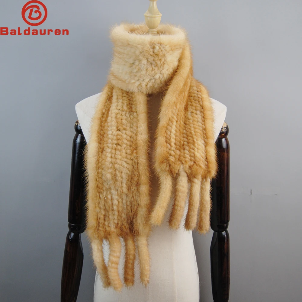 New Long Style Women Real Mink Fur Scarf Genuine Real Mink Fur Ring Scarfs Warm Soft Quality Knitted Real Mink Fur Shawl Scarves heart coeur scarf ring scarves buckle designer luxury shawl accessories jewelry scarfs rings silver ring clip christmas gift