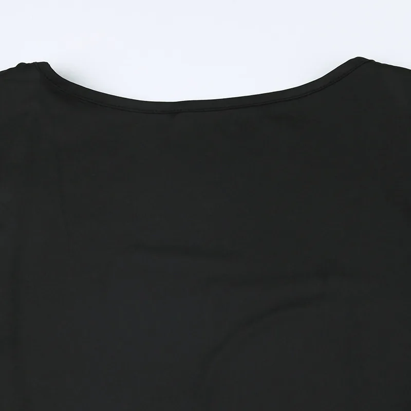 Hot Backless Black Dress - Sleeveless Patchwork High Waist Solid Long Dress