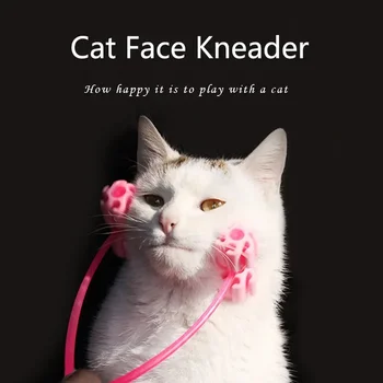 Multifunction Cat Thin Face Massager Pet Interactive Massage Feet Leg Massager Health Grooming Tool for Cat Pet Comfortable 1