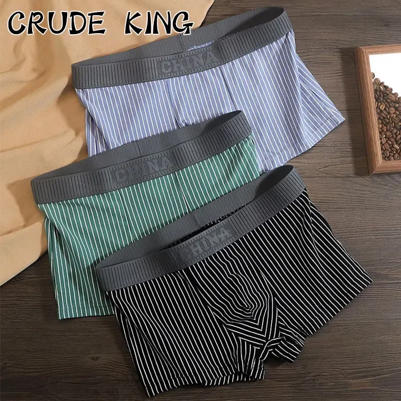 

Sexy Men's Underwear Cotton Underpants Male Pure Breathable Shorts Panties Comfortable Boxers Plus Size Men Lingerie Boxer