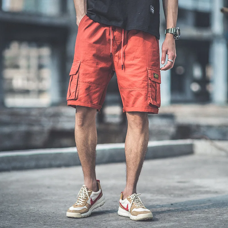 Short Pants Streetwear Summer Cargo Shorts Men Hip Hop Fashion