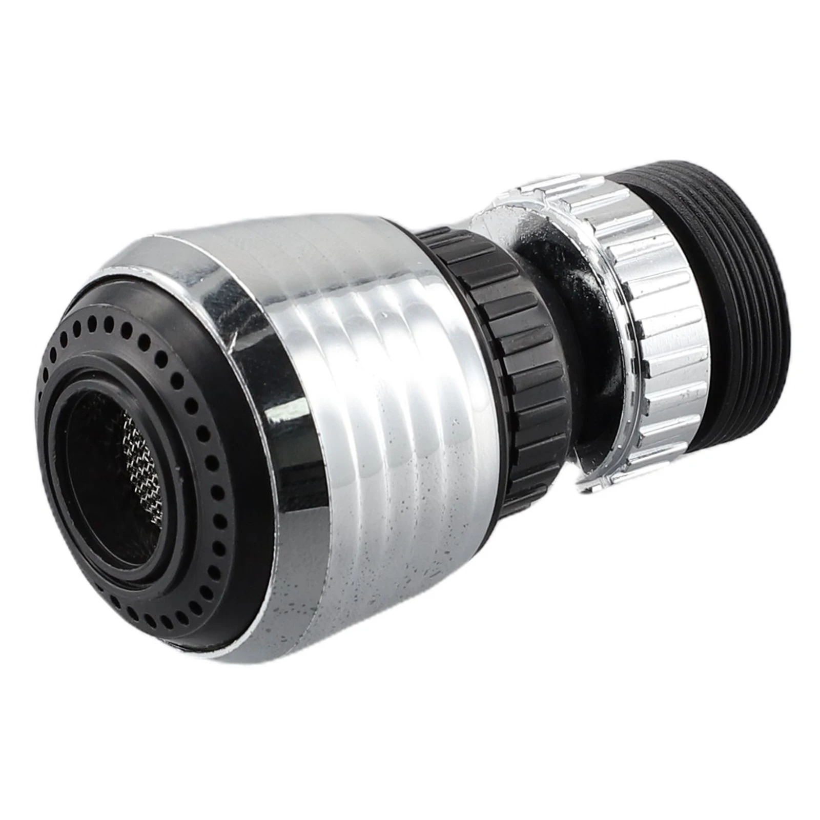 Description Picture 3 of item360 ABS =Chrome =Faucet =%Splash Nozzle %Rotate Swivel Water Saving Tap Aerator Faucet Nozzle Filter Household  Kitchen Hardware